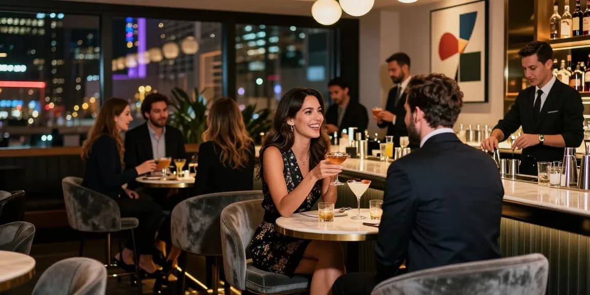 Gái gọi thư giãn trong không gian sang trọng, tô điểm cho đêm phố.