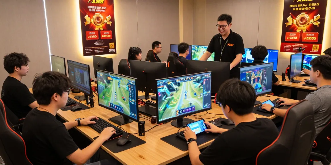 Players engaging in an exhilarating gaming experience at XX88, showcasing vibrant betting action and immersive online platforms.
