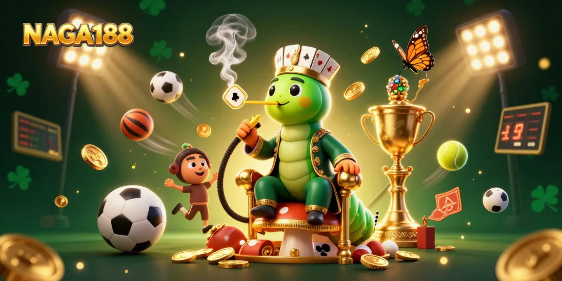 NAGA188 menghadirkan pengalaman bermain yang seru dengan ilustrasi kasino 3D yang menarik dan penuh warna.