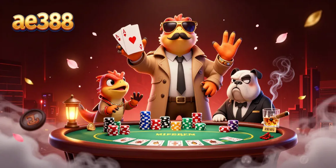 Place bets with ae388 as raptors in disguise enter a VIP casino lounge.