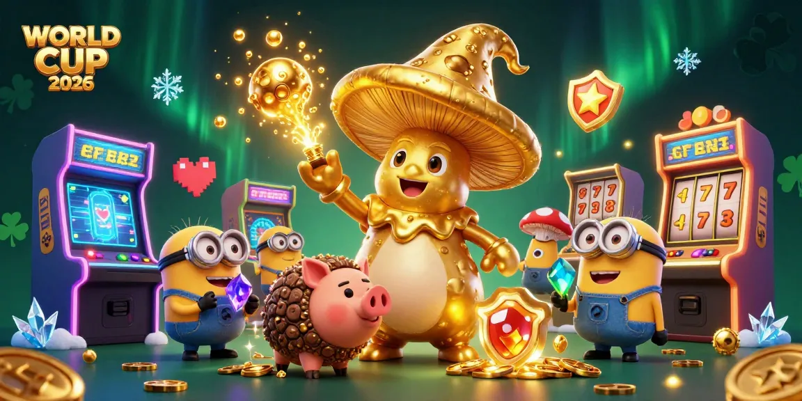 Experience thrilling action with the golden wizard and treasures at WORLD CUP 2026 casino!