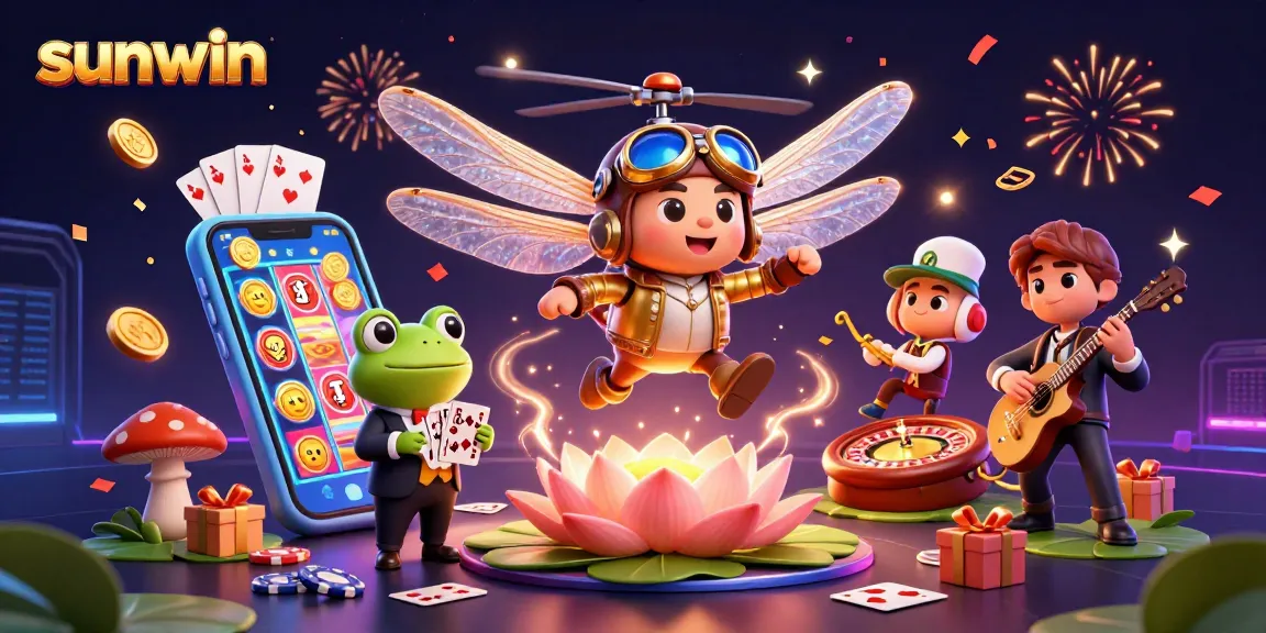 Experience the joy of gaming with sunwin at an exciting lily pad casino!