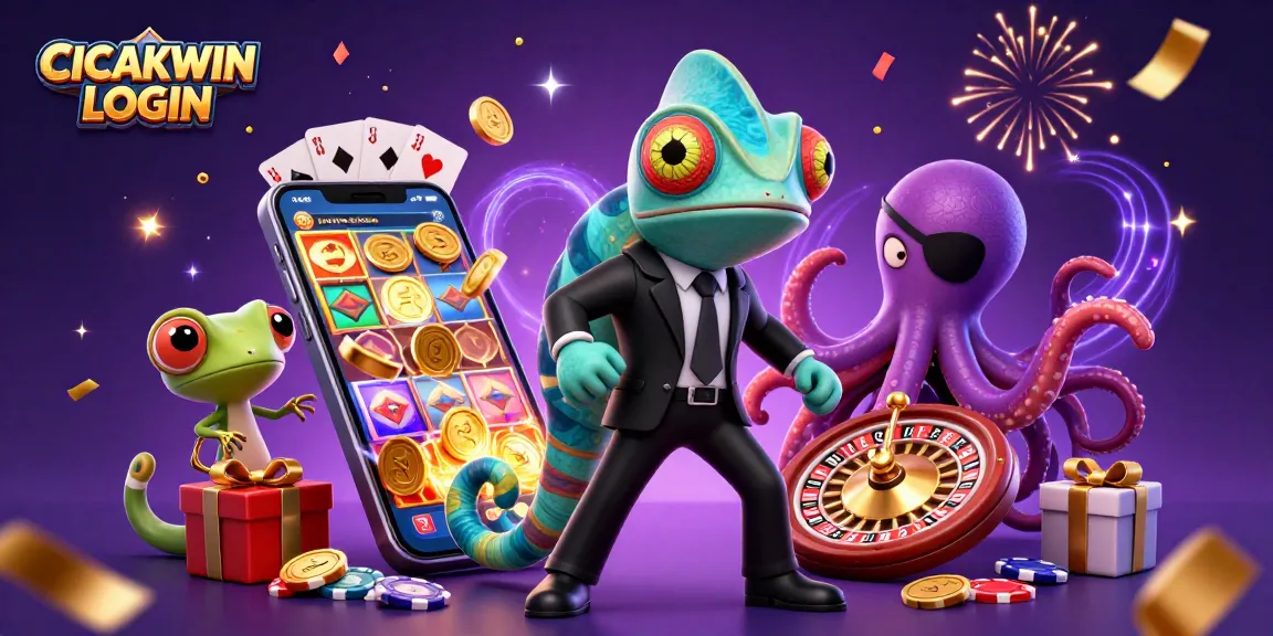 CICAKWIN LOGIN engages players with thrilling slot games featuring colorful displays and dynamic characters.