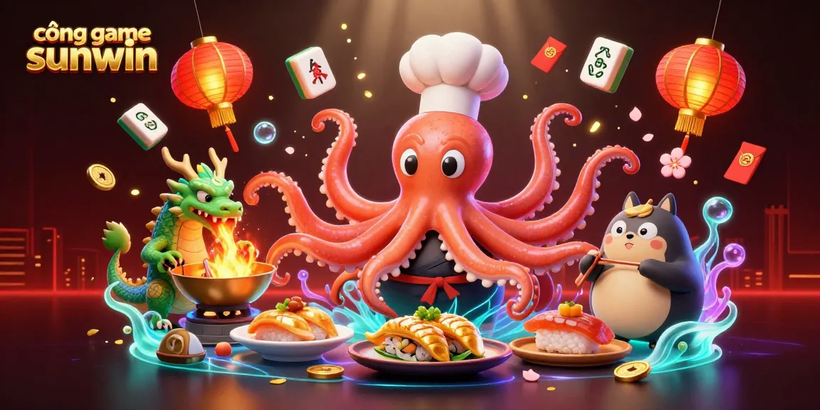 Experience thrilling gameplay at cổng game sunwin with dynamic casino elements and colorful characters.