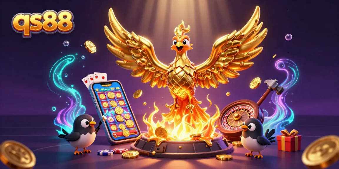Experience thrilling gaming features with qs88 including golden phoenix and vibrant slot games.